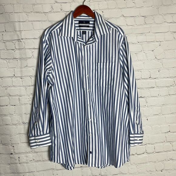 Hart Schaffner Marx Other - Hart Schaffner Marx Cotton Button Down Shirt Size 17 1/2, 33